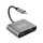 Zenwire Hub USB-C 4w1 2xHDMI 4K USB 3.0 PD 87W - 1604639 - zdjęcie